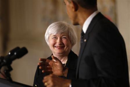 Обама выдвигает Йеллен на пост главы ФРС